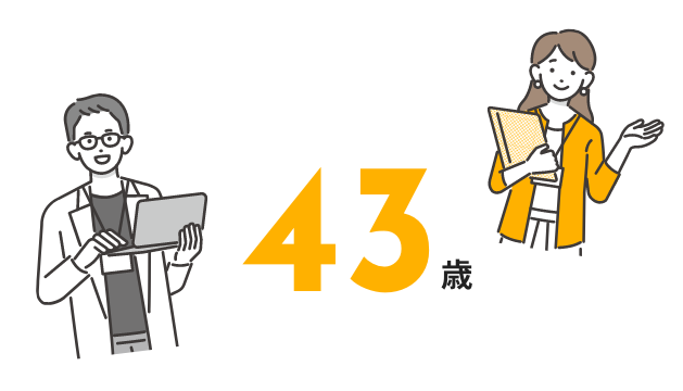43歳
