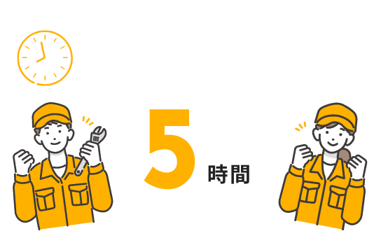 5時間